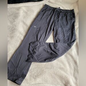 Healing hands gray Scrub pants Size Large